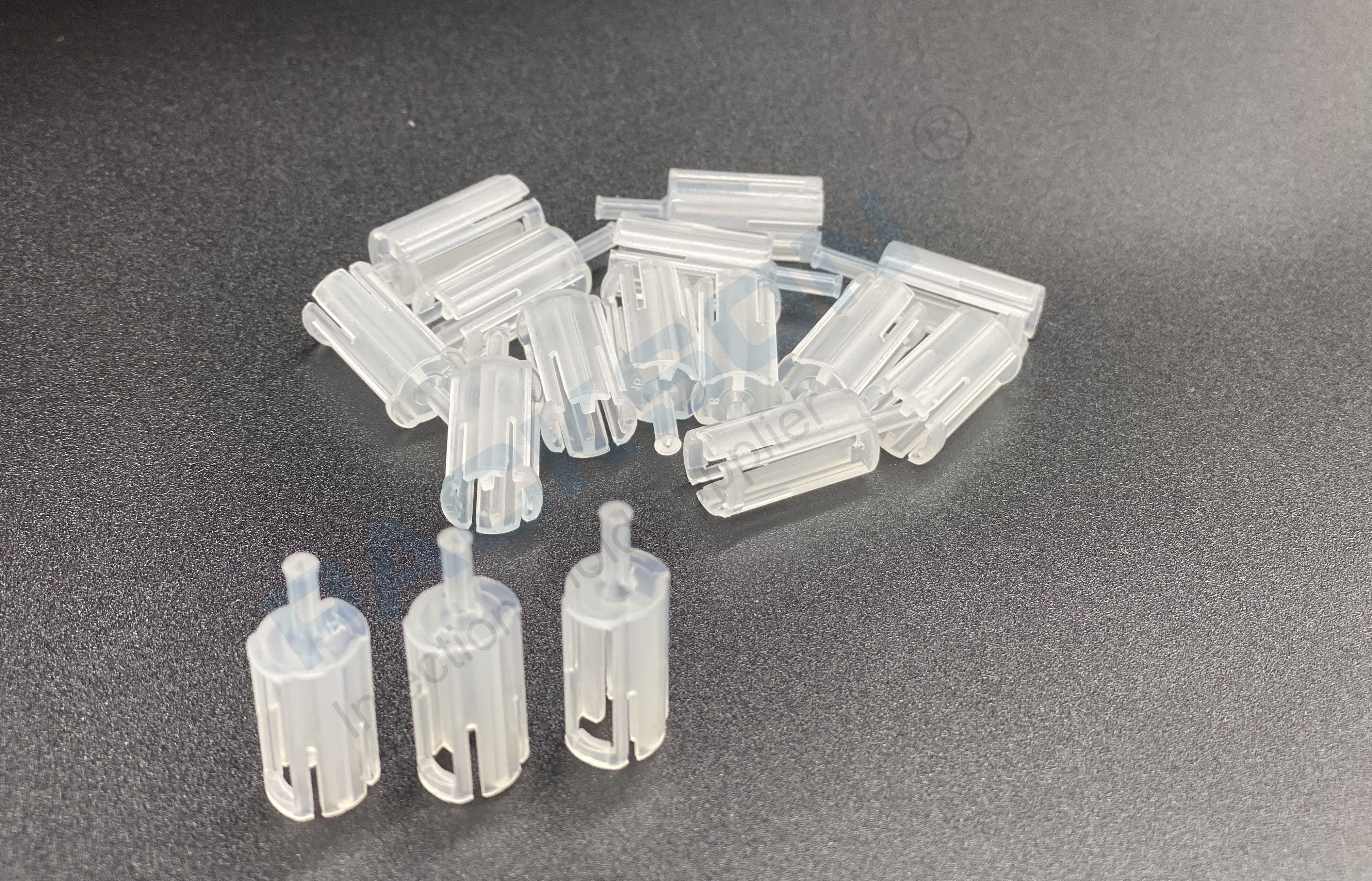 Medical Plastic Parts Name : Medical syringe Actuator
1*16 Cavity , PP material